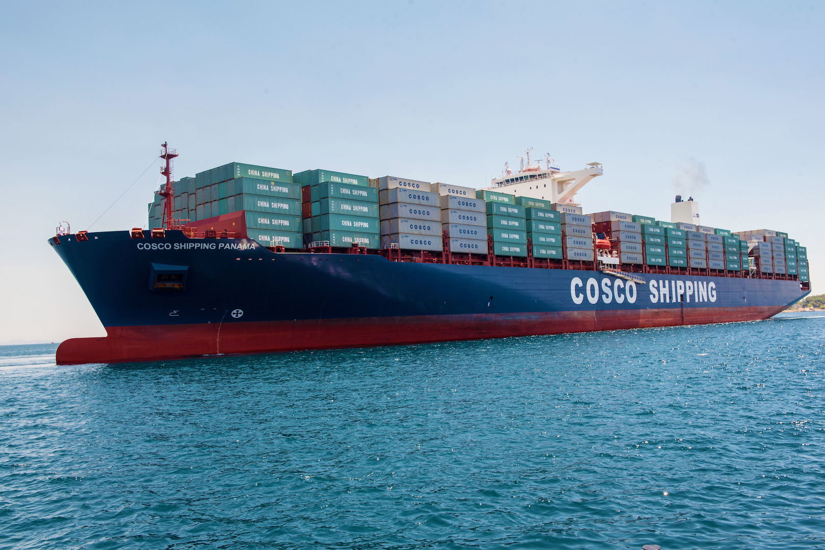 2 First 'Cosco Shipping' vessel